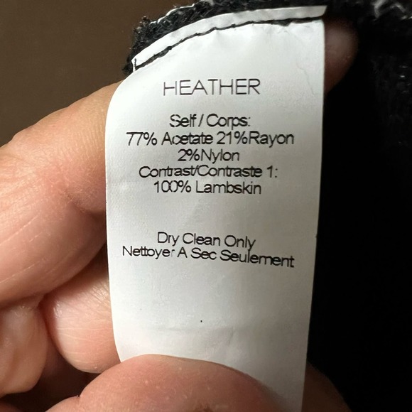 Heather‎ women’s black tank size small - Picture 4 of 6